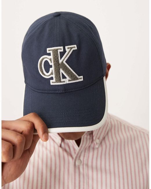 Calvin Klein Blue Logo Cap for men