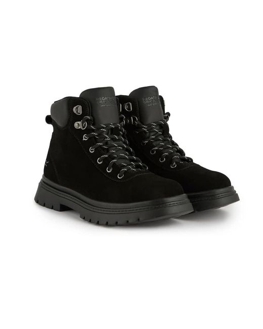Chaussures De Randonnée Regatta Edgepoint IV Mid Femme - Imperméables, Respirantes, Semelle Confort TECFOAM - Pour Outdoor