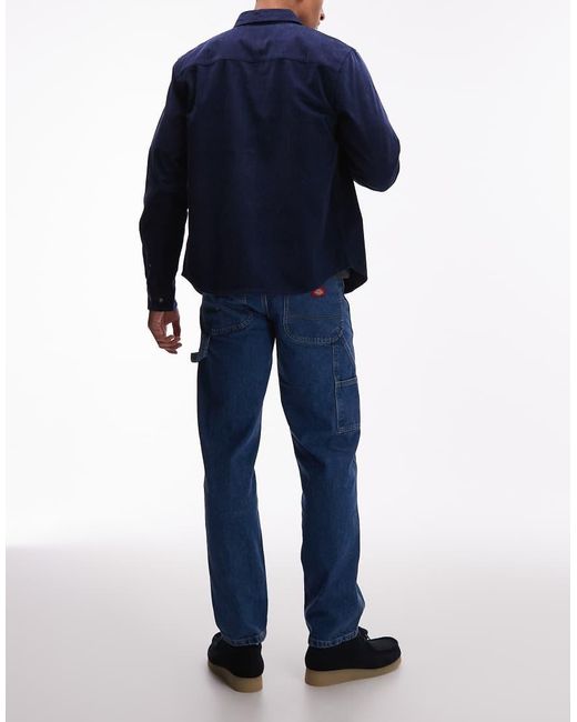 Dickies Blue 993 Regular Tapered Carpenter Jeans for men