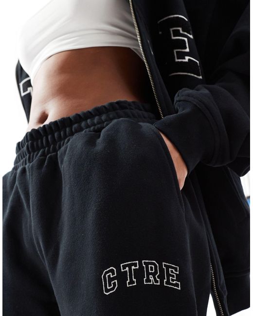 The Couture Club Black Co-ord joggers