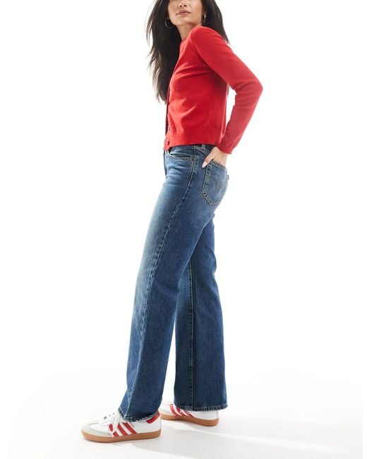 Levi's Blue '94 baggy Bootleg Denim Jeans