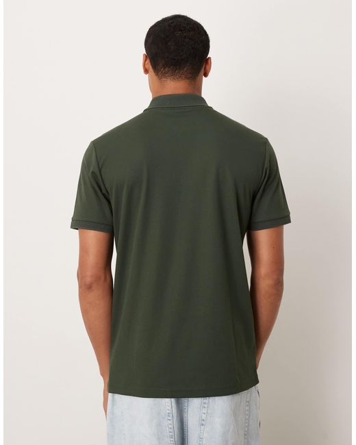 SELECTED – polohemd in Green für Herren