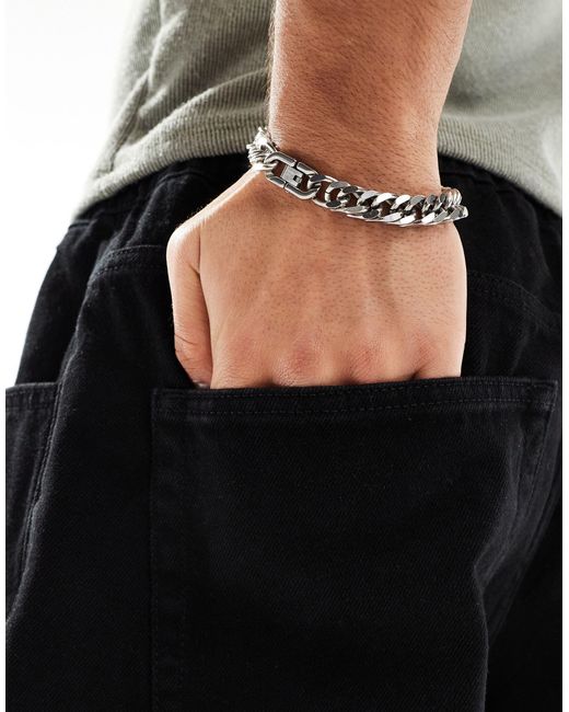 ASOS – kürzere jeansshorts mit weitem schnitt und elastischem bund in Black für Herren