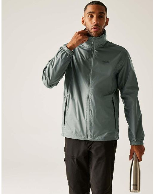 Regatta Gray Lyle Iv Waterproof Jacket for men