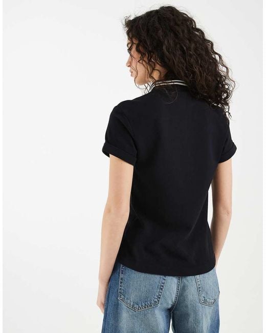 Fred Perry Blue X Amy Winehouse Tipped Polo T-Shirt
