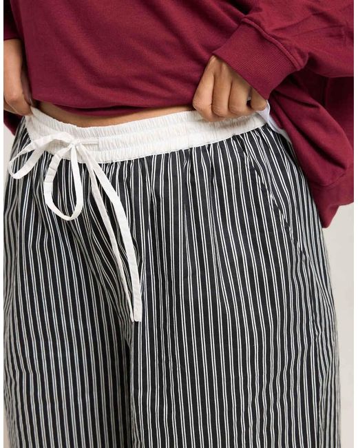 Yours Clothing Black Wide Leg Trousers