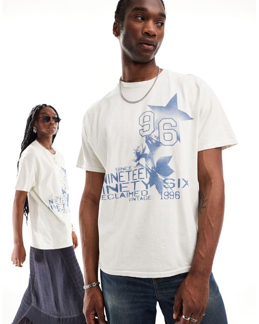 Reclaimed (vintage) White – unisex – t-shirt