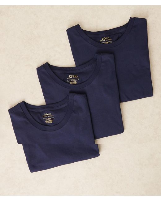 Polo Ralph Lauren Blue 3 Pack T-shirt for men