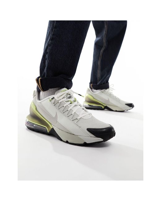 Air max pulse roam - sneakers color pietra e lime di Nike in Blue da Uomo