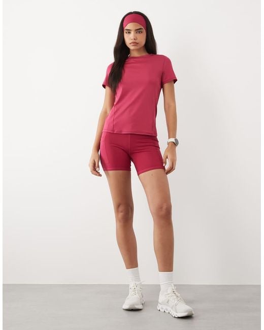 4505 Red Icon Active Quick Dry Performance T-shirt