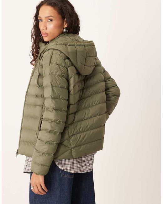 Polo Ralph Lauren Brown Hooded Puffer Jacket