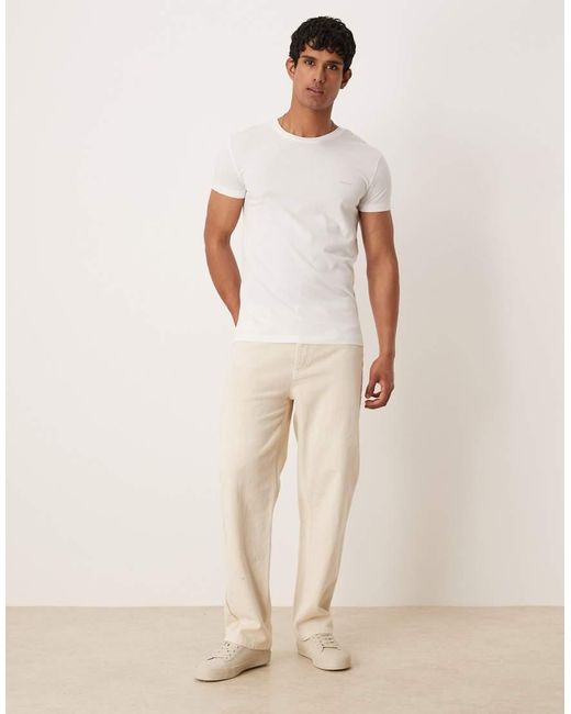 Gant Set Van 2 Paar Loungetops Met Logo in het White voor heren