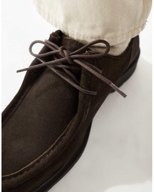 Jack & Jones Suède Loafers in het White voor heren
