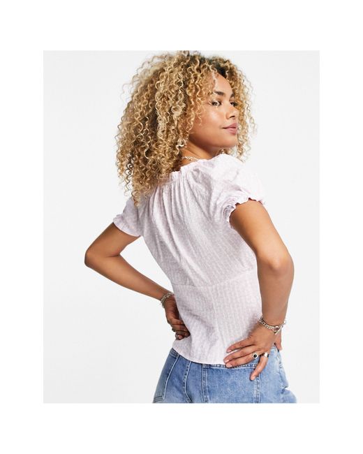 معجم topshop leopard print blouse 