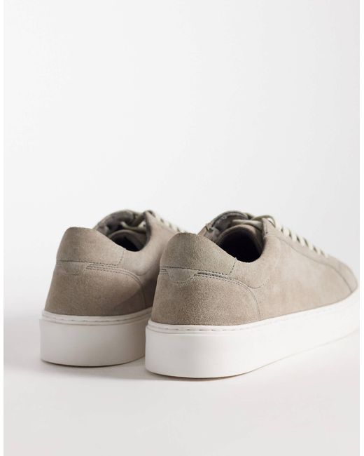 Baskets en daim - gris ASOS pour homme en coloris Multicolor