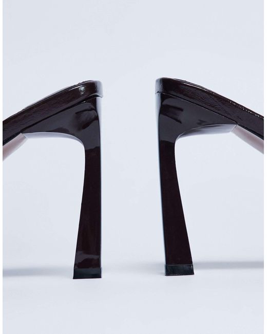 TOPSHOP Blue – floyd – high heels