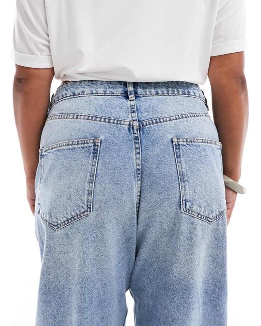 ASOS Asos Design Curve in het Blue