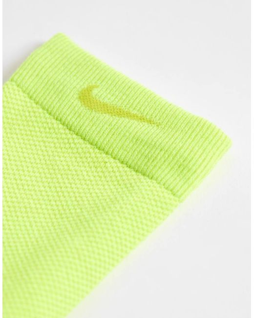 Nike Green Running 1 Pack Crew Socks for men