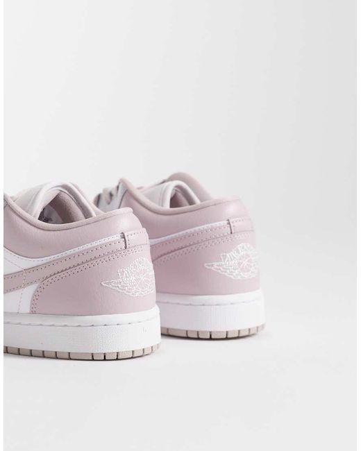 Nike White Nike Air 1 Low Trainers