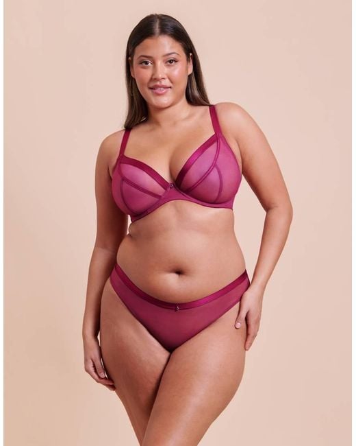 Curvy Kate Pink Lightstyle Brazilian