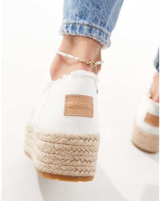 TOMS Blue Valencia Espadrilles