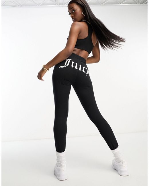 Juicy Couture Black Co-ord Active leggings