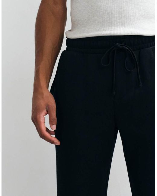 Cotton On Black Relaxed Track Pants for men