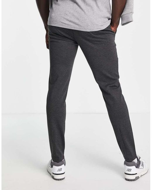 Only & Sons Slim-Fit Toelopende Broek in het Gray voor heren
