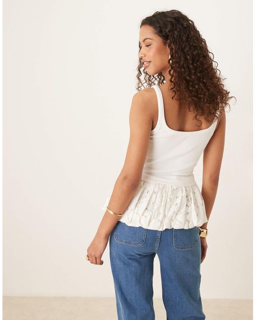 ASOS White – tanktop