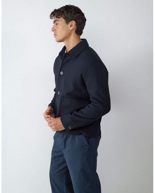 Balmohk Blue Jacket for men