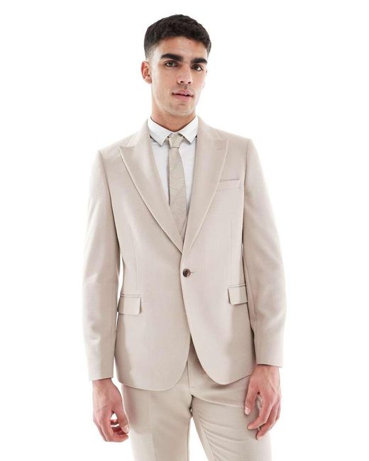 ASOS White Skinny Suit Jacket for men