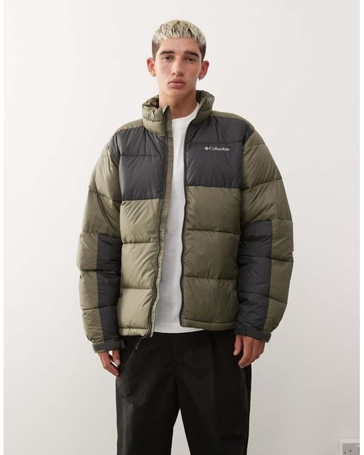 Columbia Gray Pike Lake Ii Puffer Coat for men