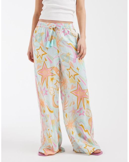 Never Fully Dressed White Beach Trousers