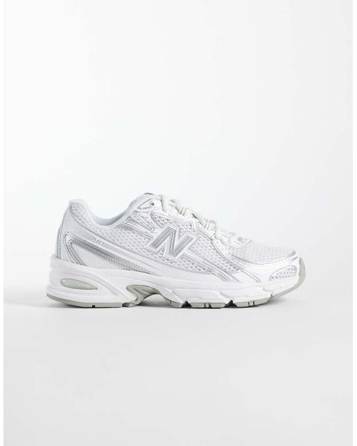 New Balance White 740 Trainers