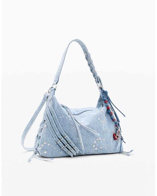 Borsa Media di Desigual in Blue