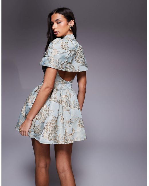 knee length dresses for ladies Harper Halter Mini Dress with Built-In Bra main image 0
