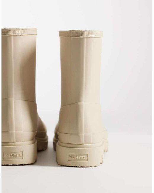 Hunter Natural Downpour Short Wellington Boot
