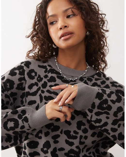 Noisy May Black – relaxed-fit-strickpullover