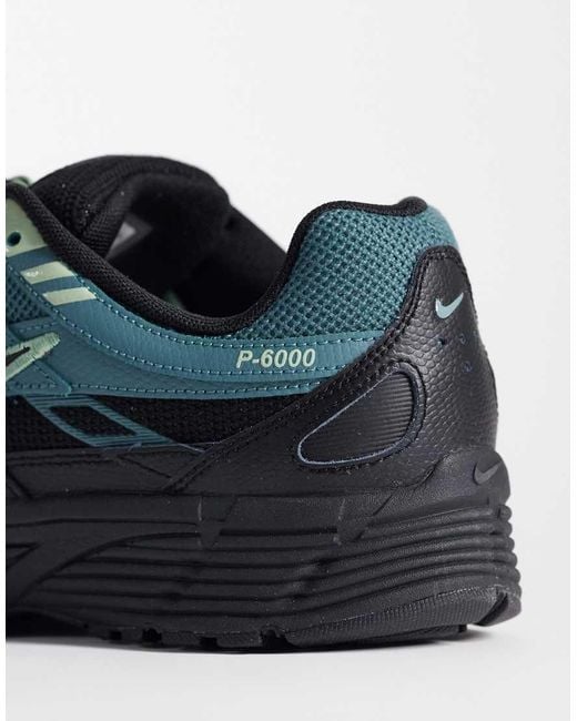 Nike Blue P-6000 Premium Trainers for men