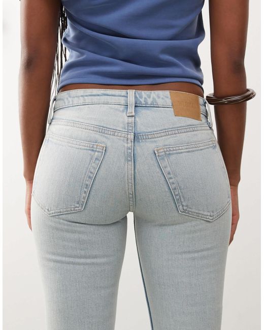 Weekday Blue – flame – schlagjeans