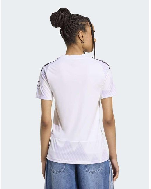 Adidas Originals White Manchester United 25/26 Away Jersey