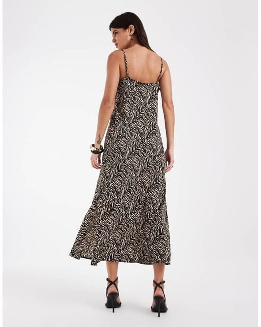 Gap Natural Midi Slip Dress