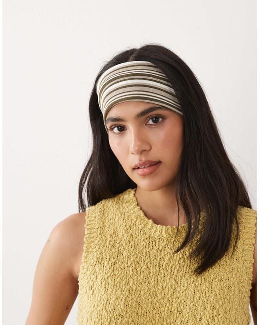 ASOS Green Jersey Headband