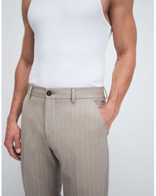Pantalon SELECTED pour homme en coloris White