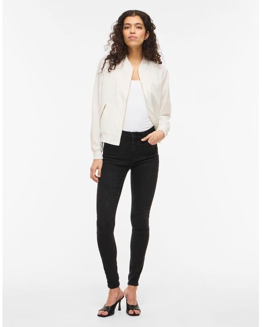 Cazadora Bomber Vila de color White
