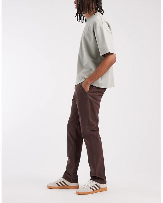 ASOS Gray Slim Chinos for men