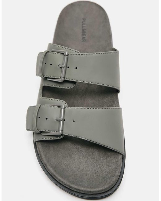 Pull&Bear – sandalen in Green für Herren