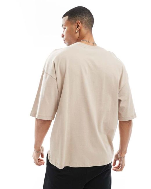 Camiseta Extragrande De -Neutro ADPT de hombre de color Natural