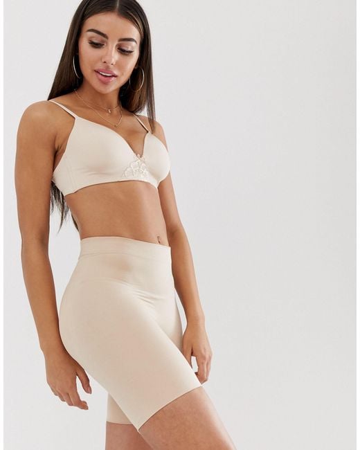 Spanx Suit Your Fancy Butt Enhancer Shaping Shorts in Natural