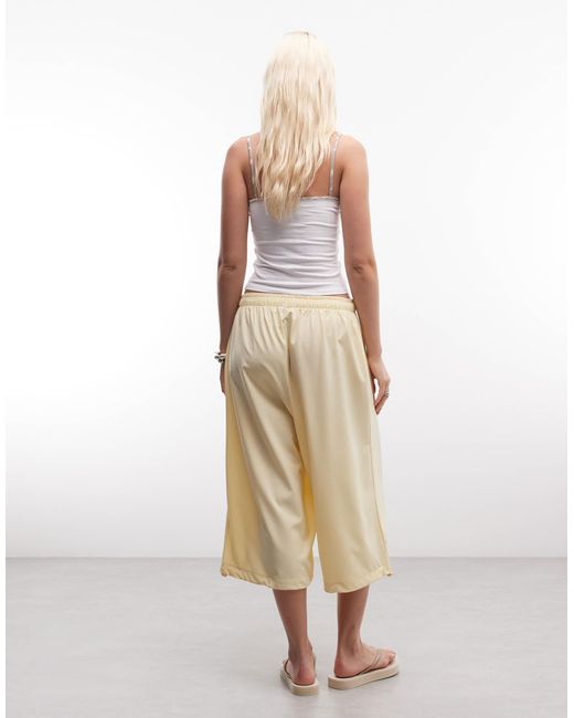 Collusion Natural 3/4 Nylon Capri